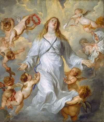 Die Jungfrau als Fürsprecherin von Peter P. & Dyck Anthony Van (1599-1641) Rubens
