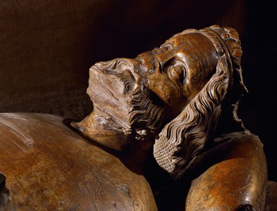 Ottokar I., König von Böhmen (Stein) von Peter Parler
