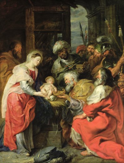 Anbetung der Könige, 1626-29 von Peter Paul Rubens