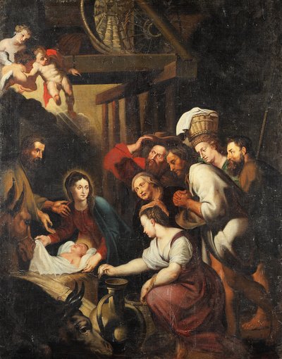 Die Anbetung der Hirten von Peter Paul Rubens