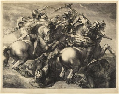 Die Schlacht von Anghiari von Peter Paul Rubens