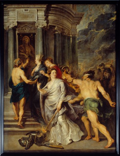 Zyklus von Marie de Medici (1573-1642): Zweiter Krieg zwischen Mutter und Sohn, Marie de Medici und Ludwig XIII. 