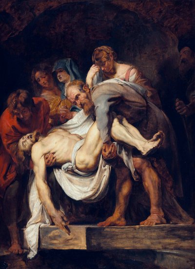 Die Grablegung von Peter Paul Rubens