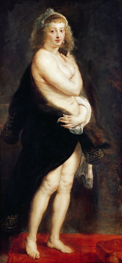 Helena Fourment in einem Pelzmantel, 1636-38 von Peter Paul Rubens