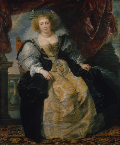 Helene Fourment "im Brautkleid" von Peter Paul Rubens