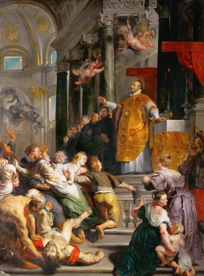 Die Wunder des Heiligen Ignatius von Loyola von Peter Paul Rubens