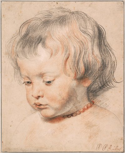 Nicolaas Rubens mit einer Korallenkette, ca. 1619 von Peter Paul Rubens