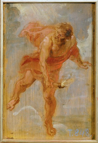 Prometheus mit der Feuerfackel von Peter Paul Rubens