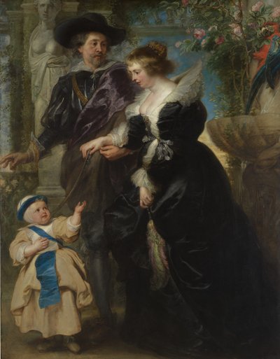 Rubens, seine Frau Helena Fourment 1614-1673 und ihr Sohn Frans 1633-1678, ca. 1635 von Peter Paul Rubens