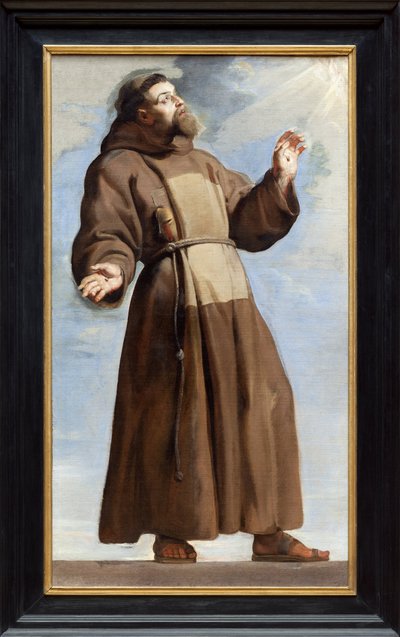 Heiliger Franziskus in Ekstase von Peter Paul Rubens