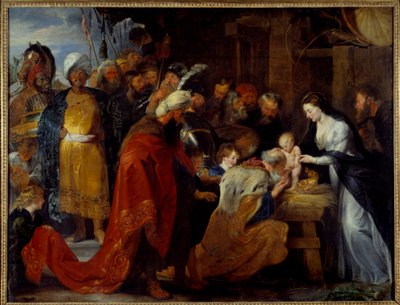 Die Anbetung der Könige von Peter Paul Rubens