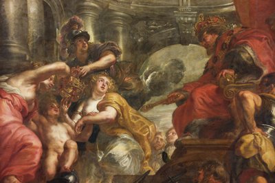 Die Rubens-Decke, Bankettsaal, Whitehall, ca. 1629-34 von Peter Paul Rubens