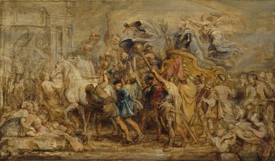 Der Triumph von Heinrich IV. von Peter Paul Rubens