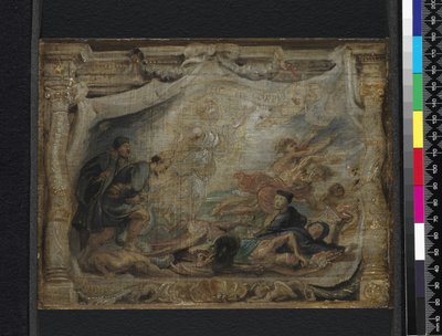 Der Sieg der Eucharistie über die Häresie, ca. 1625-26 von Peter Paul Rubens