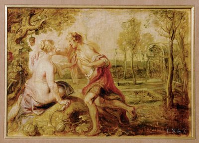 Vertumnus und Pomona von Peter Paul Rubens