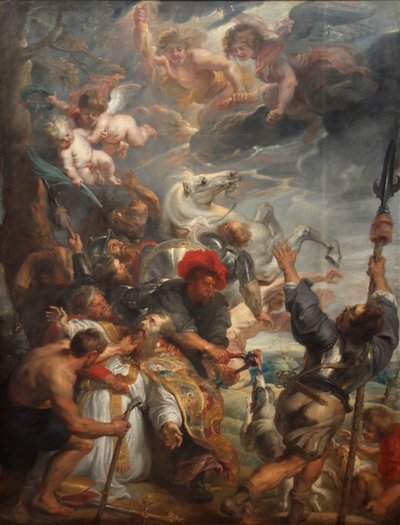 Das Martyrium des heiligen Livinus von Peter Paul Rubens and workshop