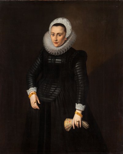 Porträt von Barbara de Herlin von Peter Tillemans