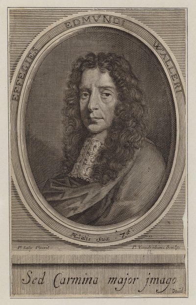 Edmund Waller, englischer Dichter und Politiker von Peter Vanderbank