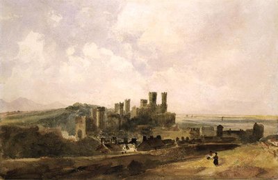 Caernarvon Castle von Peter de Wint