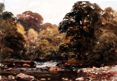 Flusslandschaft von Peter de Wint