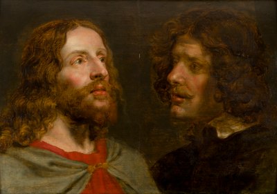 Christus und St. Johannes der Evangelist von Peter van Lint