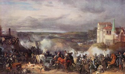 Die Schlacht von Iaroslavetz von Peter von (after) Hess