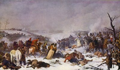 Die Schlacht von Losmine von Peter von (after) Hess