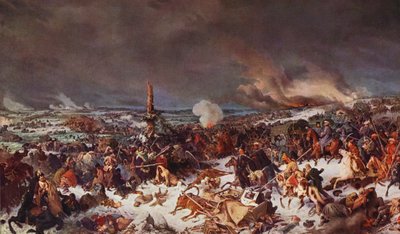 Die Überquerung der Beresina von Peter von (after) Hess