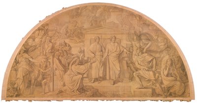 Die Versammlung der Griechen und der Zorn des Achill von Peter von Cornelius