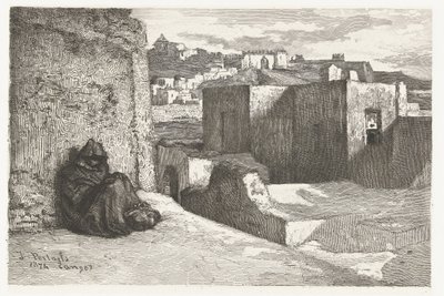 Ansicht von Tanger von Petrus Johannes Arendzen (attributed to)