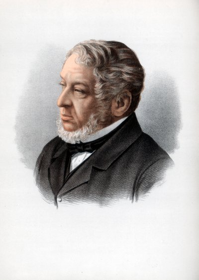 Nathan Rothschild, 1. Baron Rothschild, britischer Bankier und Politiker, ca. 1890 von Petter and Galpin Cassell