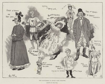 Die Pantomime im Drury Lane Theatre von Phil May