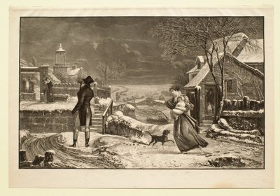 Winter, oder, Der Ehemann von Philibert-Louis Debucourt
