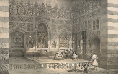 Ein Iwan in Damaskus von Philibert Joseph Girault de Prangey
