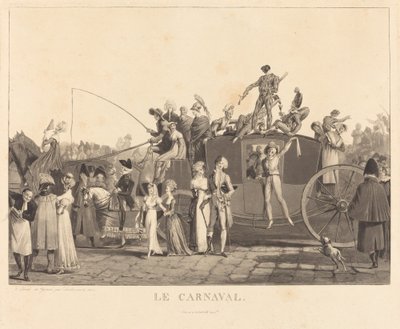 Der Karneval von Philibert Louis Debucourt