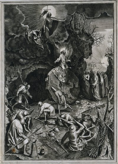 Die Auferstehung Christi von Philip Galle
