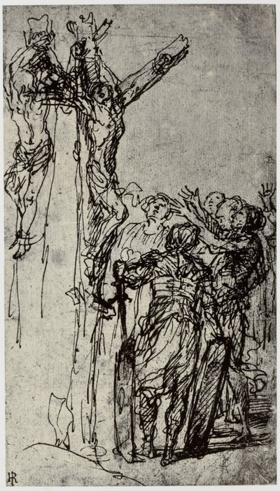 Salvator Rosa, Der Tod des Polykrates von Philip Henry Delamotte