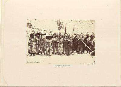 Mönche in Prozession von Philip Henry Egerton