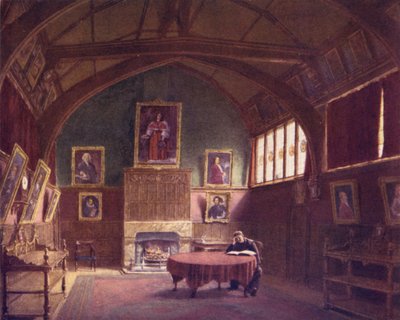 Halle von Barnards Inn, Holborn, 1886 von Philip Norman