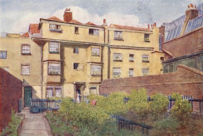 Nr. 13, 14 und 15 Nevills Court, Fetter Lane, 1901 von Philip Norman