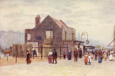 Vine Tavern, Mile End, Blick nach Westen, 1903 von Philip Norman
