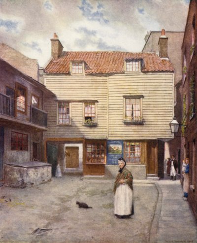 White Hart Yard, Brooke Street, Holborn, 1903 von Philip Norman