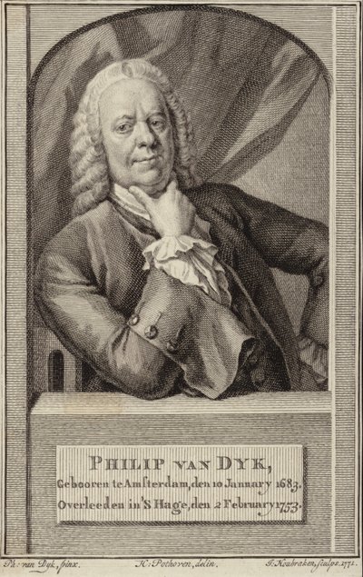 Porträt von Philip van Dyck von Philip van Dyck