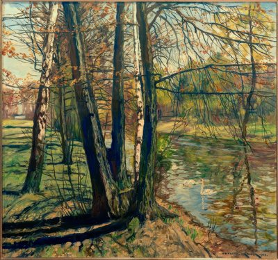 Frühling am Hasengraben von Philipp Franck