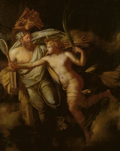 Fragment des Triumphs des französischen Volkes oder Der 10. August 1799 von Philippe Auguste Hennequin