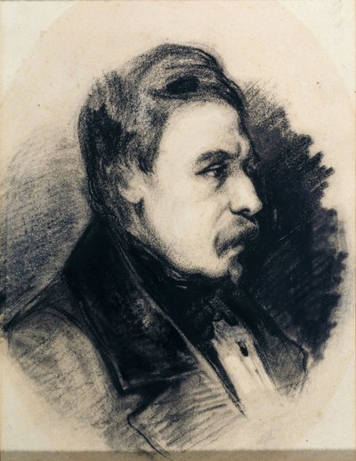 Profilporträt von Godefroy Cavaignac von Philippe Auguste Jeanron