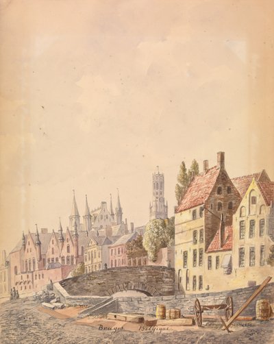 Brügge von Philippe Auguste de Peellaert