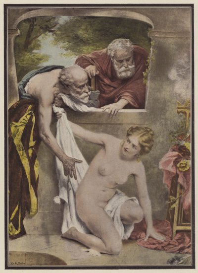 Susanna und die Ältesten von Philippe Felix Dupuis