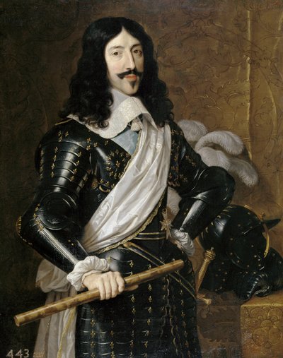 Porträt von Ludwig XIII. von Frankreich (1601-1643) von Philippe de Champaigne