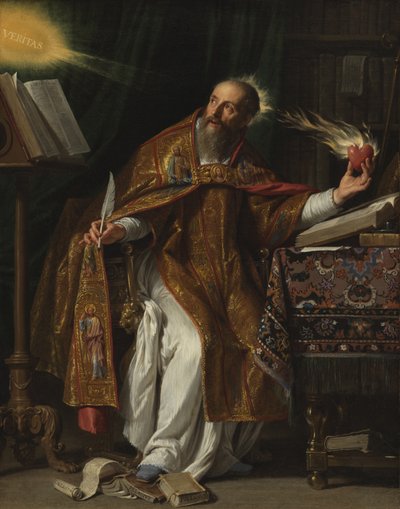 Heiliger Augustinus von Philippe de Champaigne